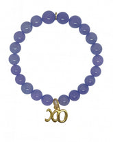 Purple Tanzanite - 14k Gold